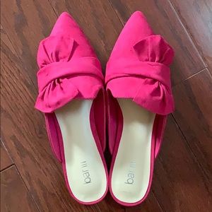 Bright Pink Mules